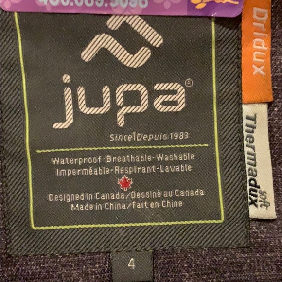 JUPA Snow/Ski suit Set size 4. - Picture 3 of 12